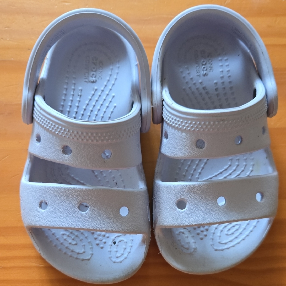 CROCS Kids White Sandals
